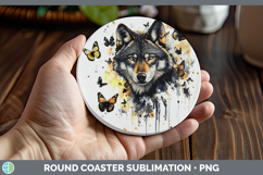 GorgeousDrips BS01 Round Coaster design.
