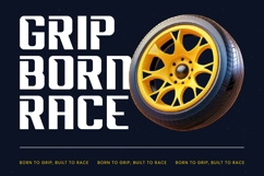 Drivery Enrich - Futuristic Sporty Font Product Image 5