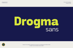 Drogma Sans Variable Typeface Product Image 1