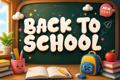 Dron Boom a Playful Cartoon Font Product Image 5