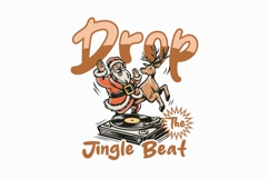 Drop The Jingle Beat T-shirt Funny Style Product Image 1