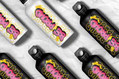 Drop Shade | Melted 3D Graffiti Font Product Image 6