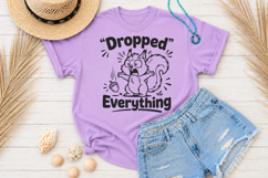 Dropped Everything SVG, Funny Squirrel PNG Product Image 4