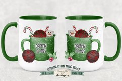 Christmas Cocoa Bomb 11 &amp; 15 oz. Mug Sublimation Bundle Product Image 5