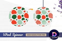 Abstract seamless pattern with Round Wind Spinner PNG Product Image 1