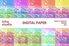 Dry Brush Flicks Watercolor Digital Papers Glitter Product Image 1