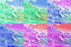 Dry Brush Flicks Watercolor Digital Papers Glitter Product Image 2