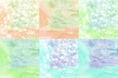 Dry Brush Touch Watercolor Digital Papers Glitter Background Product Image 2