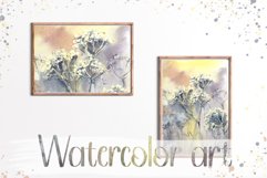 Watercolor Dry Flowers Print Product Image 2