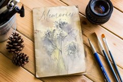 Watercolor Dry Flowers Print Product Image 4