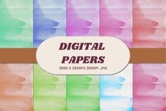 Dry Watercolor Digital Papers Background Product Image 1