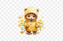 Cute Yellow Baby Bear Sublimation Clipart Product Image 2