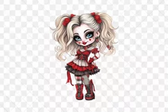 Halloween Cute Little Girl Sublimation Clipart Product Image 2