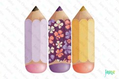 Teacher Pencil Clipart Product Image 1