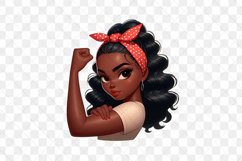 Strong African Girls With Polkadots Headband Product Image 2