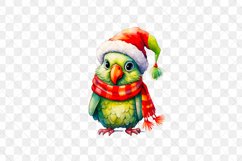 Christmas Farm Parrot Sublimation Clipart Product Image 2