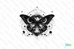 Mystical Moon Sublimation Clipart Product Image 1