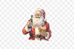 Funny Santa Claus Sublimation Clipart Product Image 2