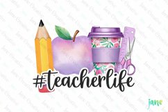Teacher Life Subimation Product Image 1