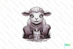 Creepy Animals Sublimation Clipart Product Image 1