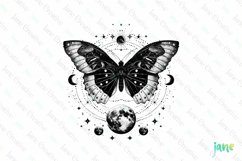 Mystical Moon Sublimation Clipart Product Image 1