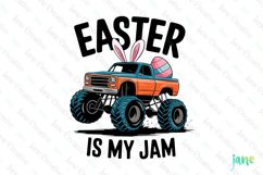 Easter Is My Jam Funny Gamer Boys Kids Clipart Product Image 1
