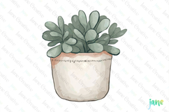 Plant Pot Gardening Sublimation Clipart Product Image 1