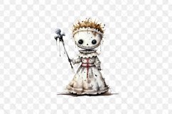 Fantasy Creepy Dolls Sublimation Clipart Product Image 3