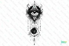 Mystical Moon Sublimation Clipart Product Image 1