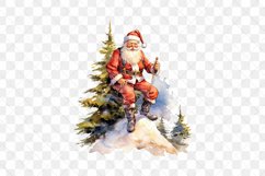 Funny Santa Claus Sublimation Clipart Product Image 2