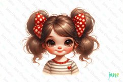 Adorable Little Girl Sublimation Product Image 1