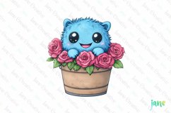 Funny Monsters PNG Clipart Product Image 1