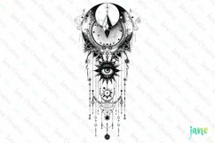 Mystical Moon Sublimation Clipart Product Image 1