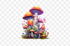 Fantasy Mushroom Watercolor Sublimation Product Image 6