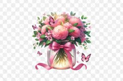 Valentines Jar Sublimation Clipart Product Image 2