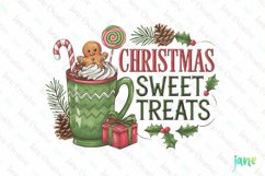 Christmas Sweet Treats Sublimation PNG Product Image 1