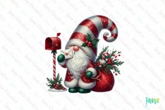 Sparkling Christmas Gnomes Clipart Product Image 1