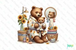 Sunflower Mama And Baby Bear Product Image 2