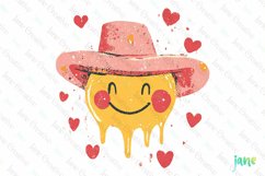 Retro Smile Face Valentine's PNG Product Image 1