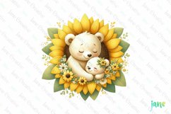 Sunflower Mama And Baby Bear Product Image 2
