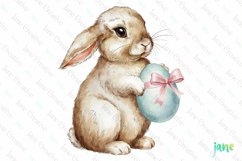 Vintage Easter Bunny Clipart Product Image 1