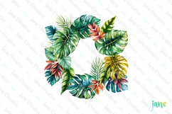 Jungle Wreath Clipart Product Image 1