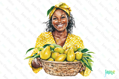 Summer Girl Clipart Product Image 1