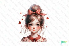 Adorable Little Girl Sublimation Product Image 1