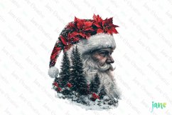 Double Exposure Christmas Santa Clipart Product Image 1