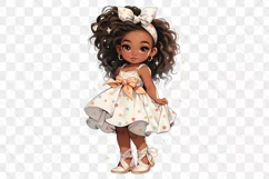 Cute Toddler Girl Sublimation Clipart Product Image 3