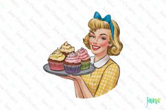 Vintage-Inspired 1950s Advertisements Clipart Product Image 1