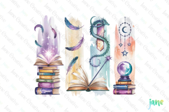 Book Lovers Brushstroke Clipart Product Image 1