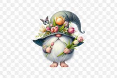 Floral Gnome Sublimation Product Image 2