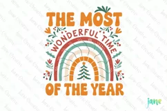 The Most Wonderful Time Of The Year Sublimation Product Image 1